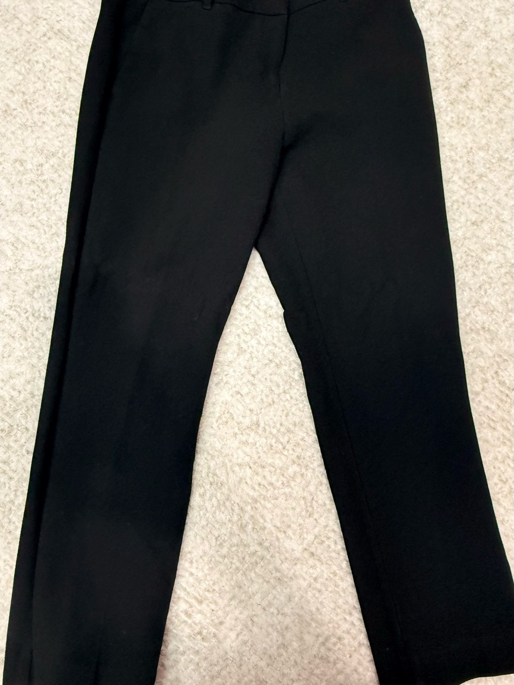 Ann Taylor Black Devin Fit Tailored Pants